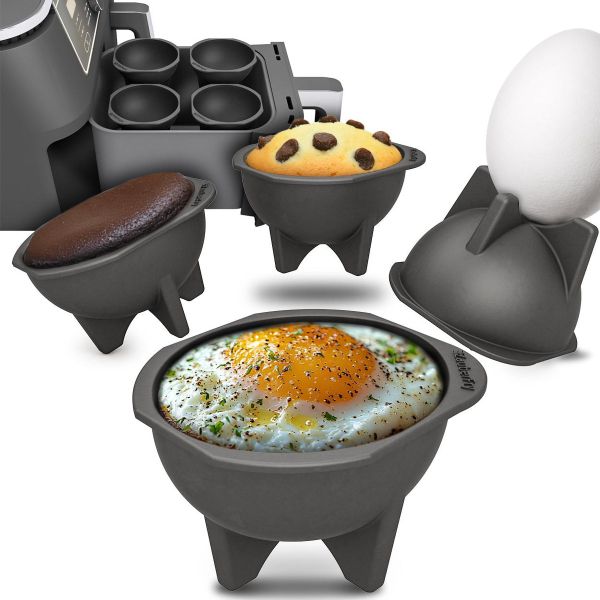 ZauberFry | Pochiereinsätze für Airfryer (4er-Set)