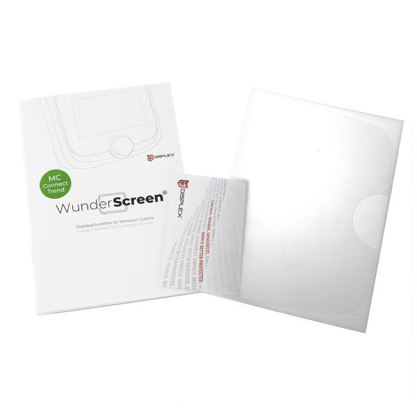 WunderScreen® Hybrid-Glas Displayschutz für Monsieur Cuisine Connect, Trend und Compact
