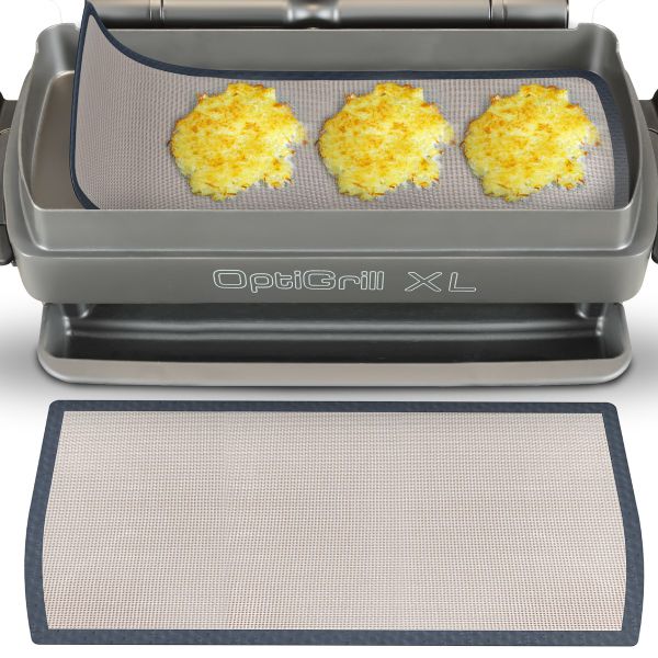 ZauberFry | Dauerbackmatte aus Silikon kompatibel mit Tefal OptiGrill XL