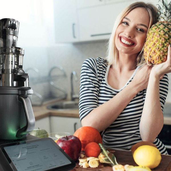 SaftPRO | Slowjuicer / Entsafter inkl. Adapter für Thermomix TM7