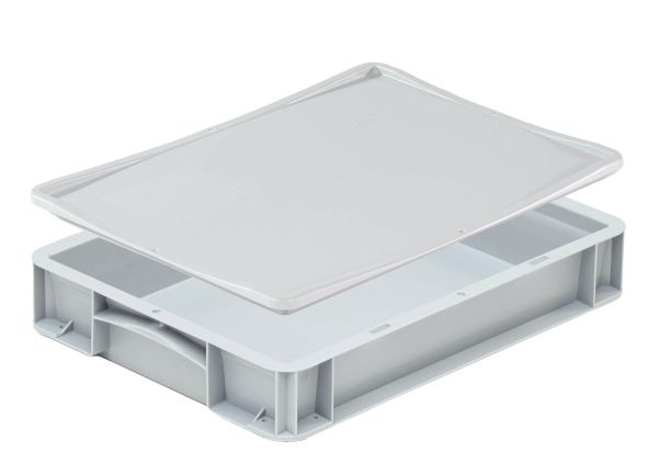 Pizzaballen-Box mit Deckel | 40 x 30 x 7 cm