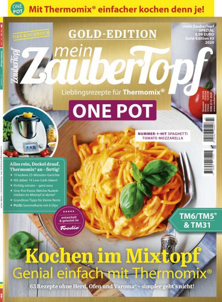 mein ZauberTopf Gold-Edition "ONE POT" 03/2020