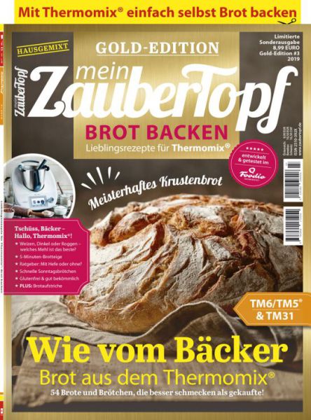 mein ZauberTopf Gold-Edition &quot;Brot Backen&quot; 03/2019