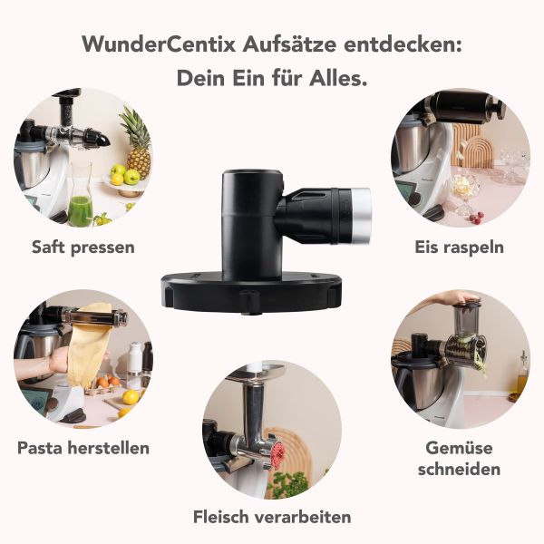 Spritzgebäck-Erweiterung für WunderCentix® Fleischwolf-Aufsatz